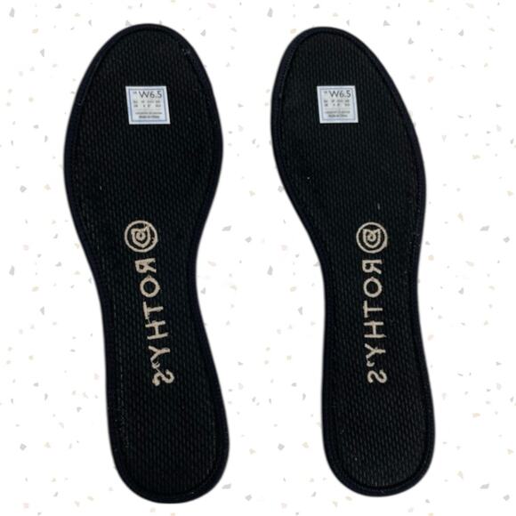 Black Zebra Neutral Animal Print Casual Shoes EDS Spoonie Rothy’s The Flat 6.5 - Picture 10 of 15